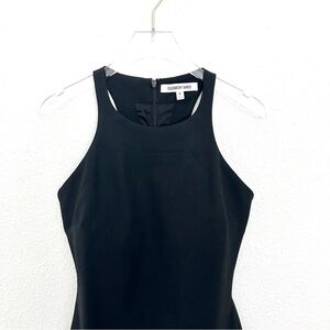 Elizabeth and James Sheath Midi Dress Glamoratti Asymmetric Office Siren Size 6